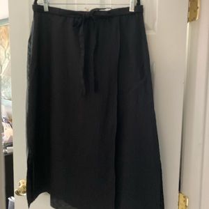 Eileen Fisher (faux) Wrap Skirt